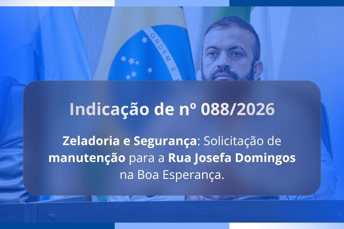 Manutenção na Rua Josefa Domingos