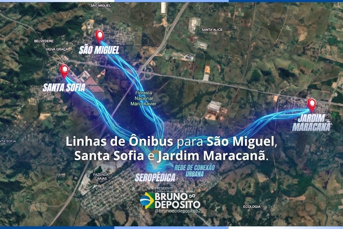 Ônibus para São Miguel, Santa Sofia e Jardim Maracnã