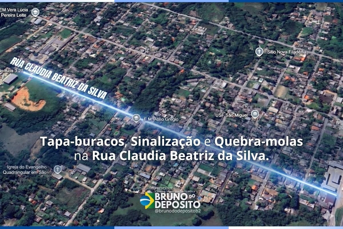 Rua Claudia Beatriz da Silva