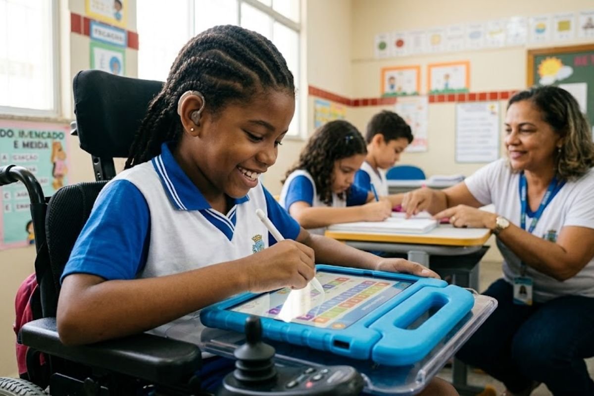alunos com deficiencia