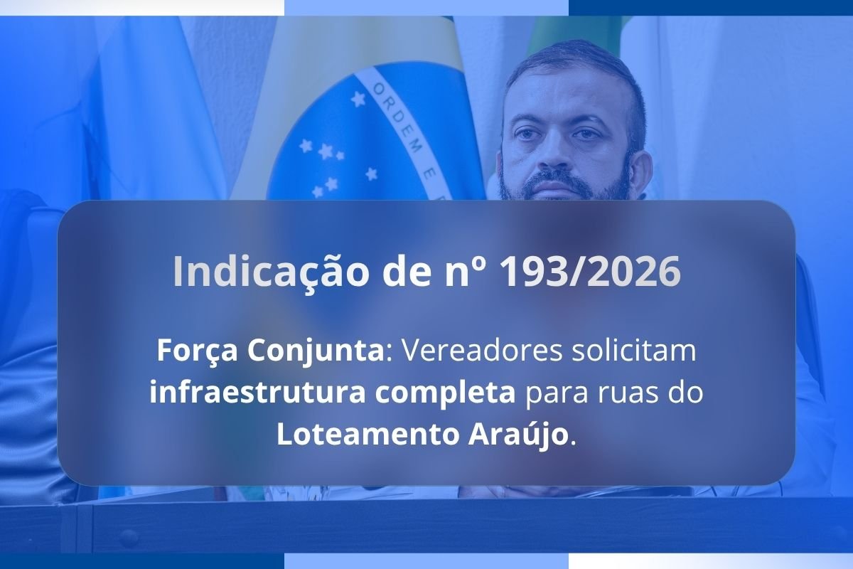 infraestrutura completa para o loteamento araujo solicitada por vereadores em seropedica